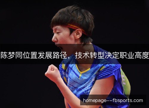 陈梦同位置发展路径,技术转型决定职业高度 陈梦同位置发展路径,技术转型决定职业高度